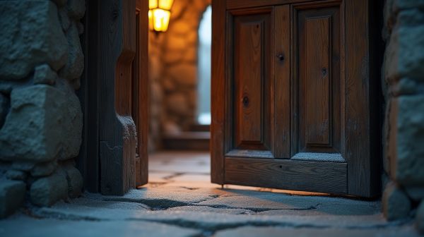 Isoler sa vieille porte d'entrée en bois pour limiter le froid