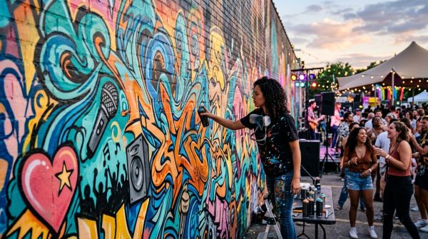 Maîtrisez le graffiti pour transformer vos événements mémorables