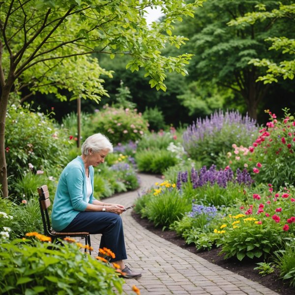 Quels sont les avantages des jardins thérapeutiques pour les personnes atteintes de troubles mentaux ?